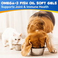 Oimmal® - Omega-3 Fish Oil Soft Gels for Pets