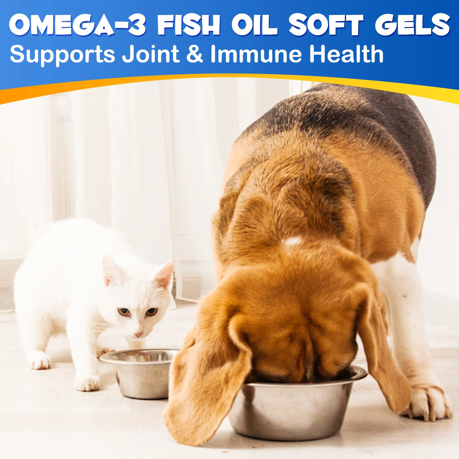 Oimmal® - Omega-3 Fish Oil Soft Gels for Pets