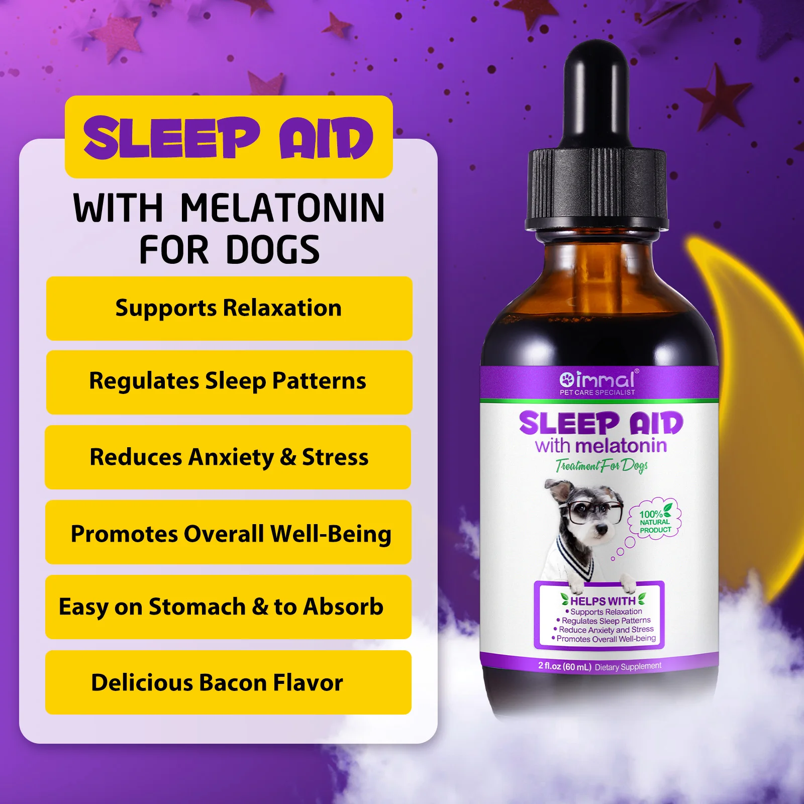 Oimmal® - Sleep Aid Drops For Dogs