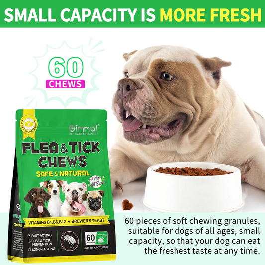 Immal® - Flea & Tick Prevention Soft Chews for Dogs
