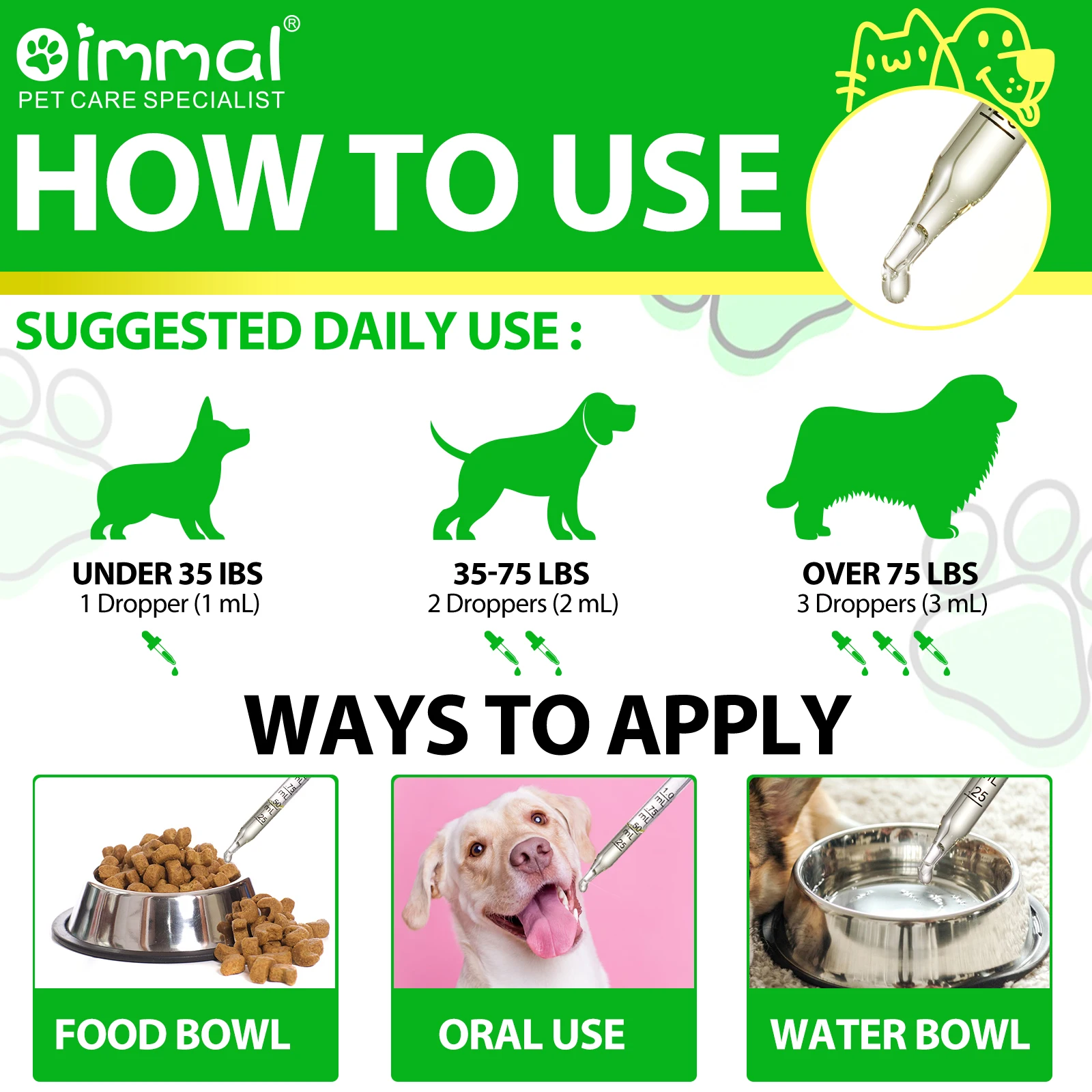 Oimmal® - Natural Antibiotic Drops For Dogs