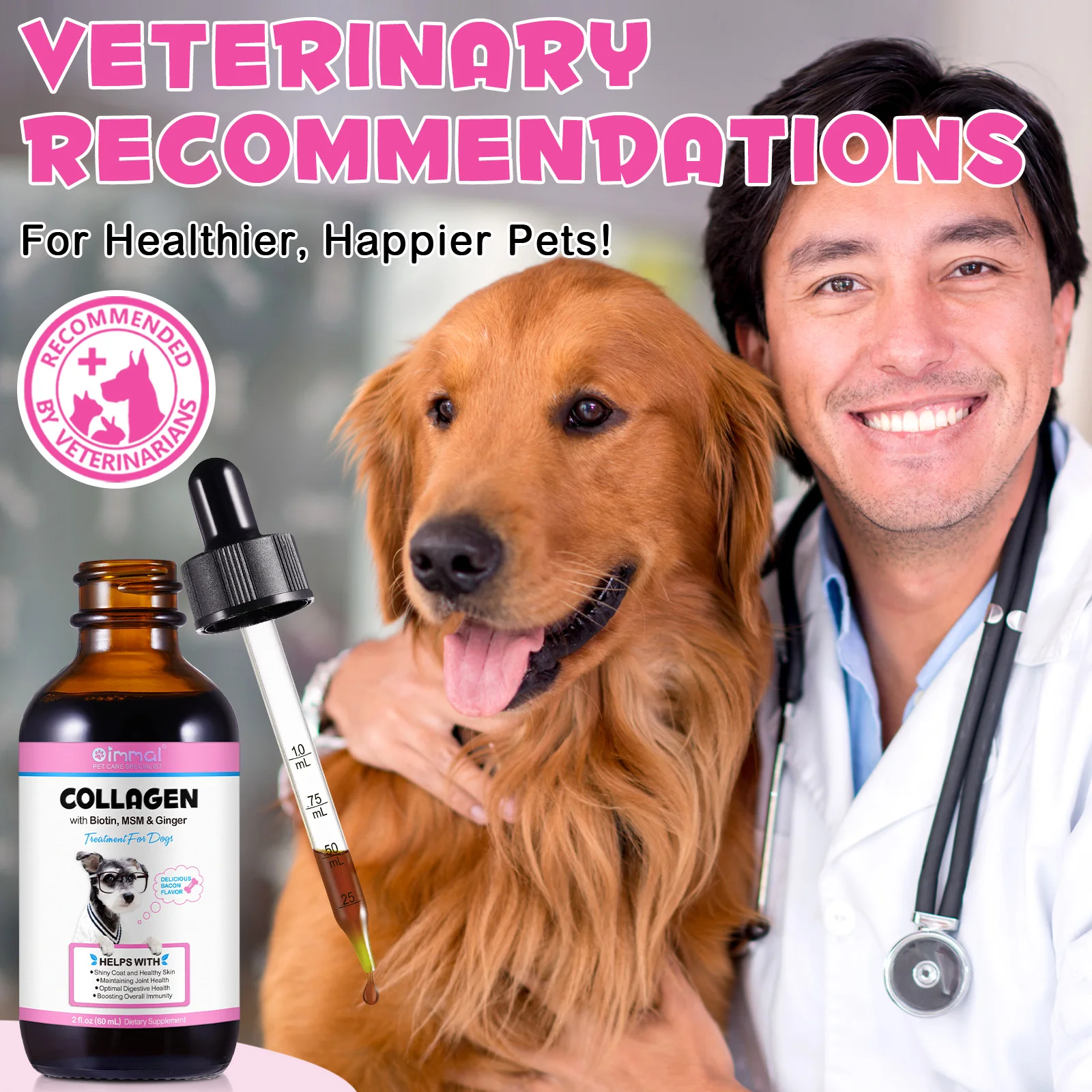 Oimmal® - Collagen Drops for Dogs