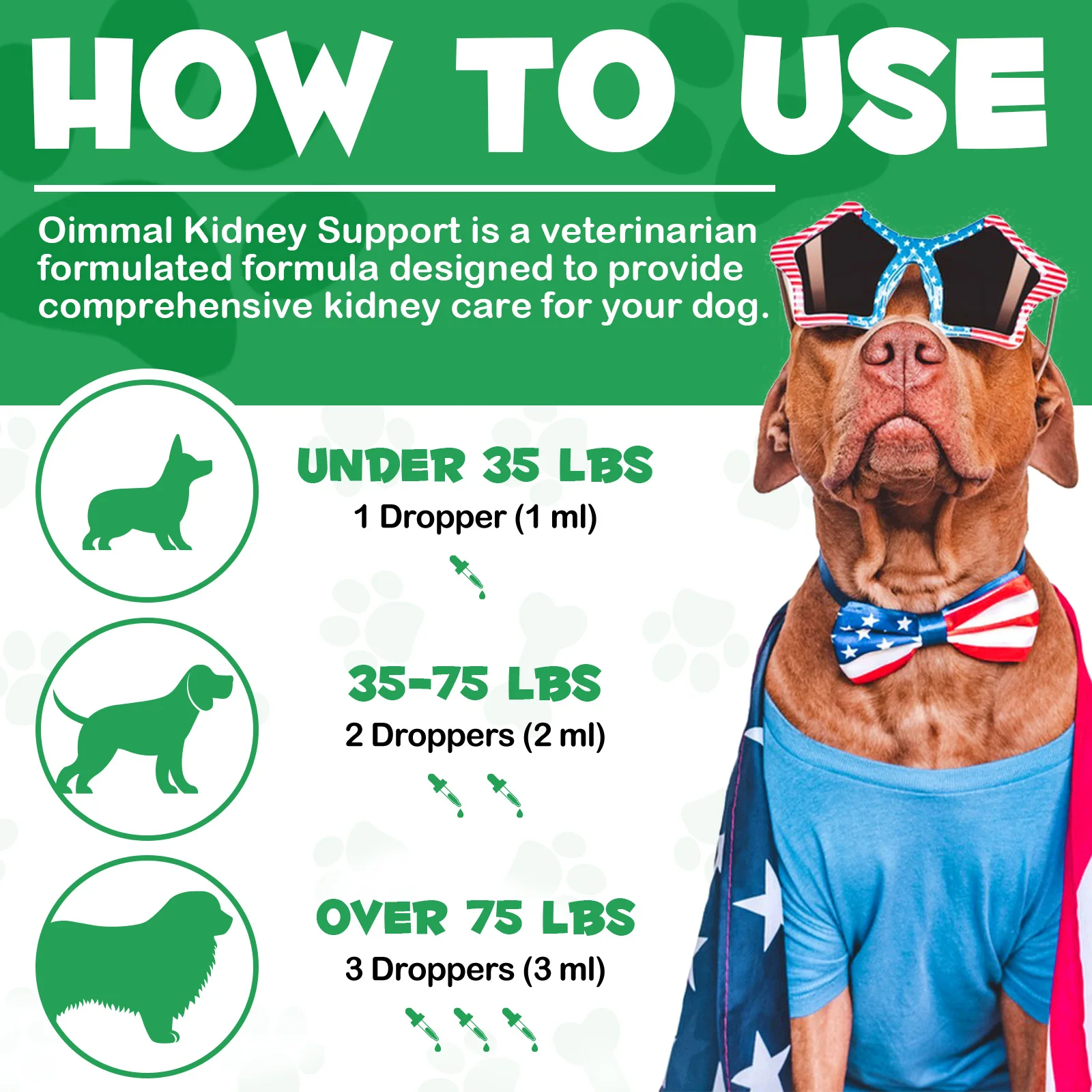 Oimmal® - Kidney Support Drops For Dogs
