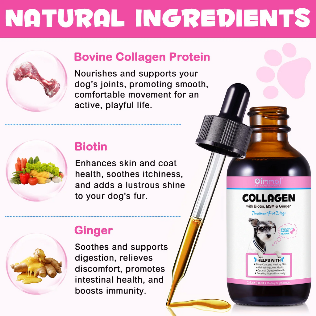 Oimmal® - Collagen Drops for Dogs