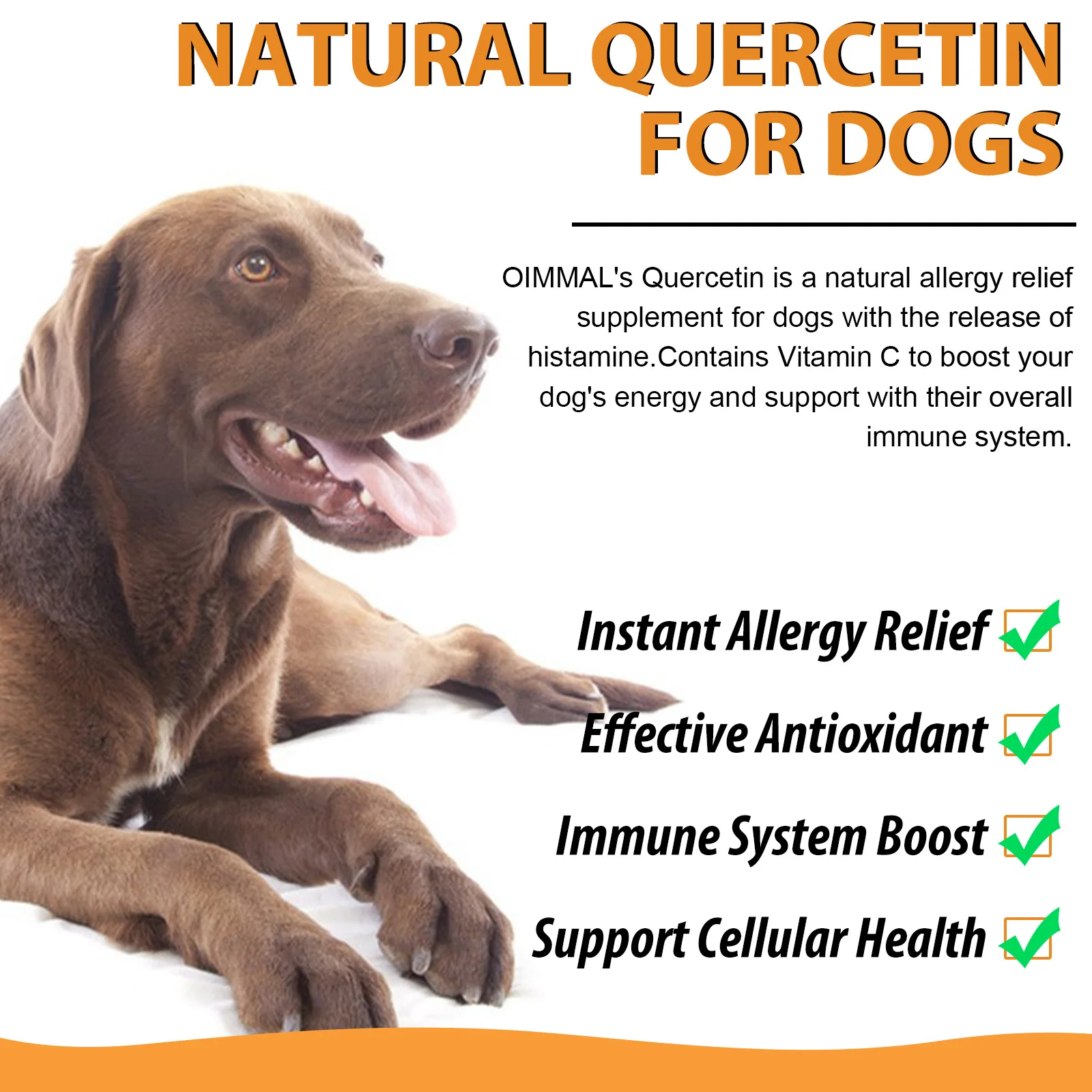 Oimmal® - Quercetin Drops For Dogs