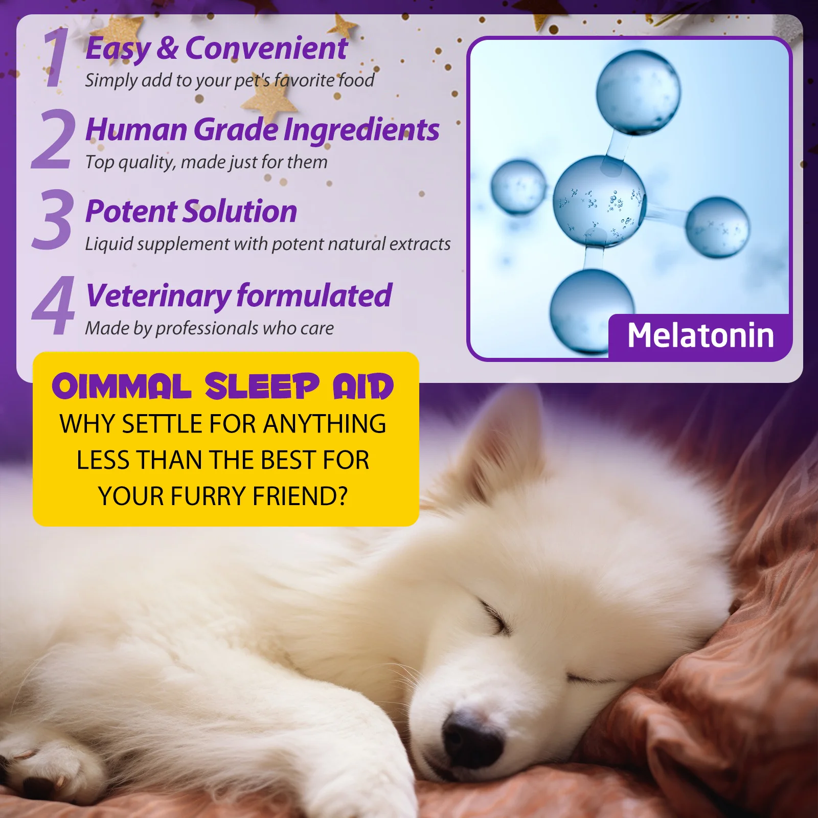 Oimmal® - Sleep Aid Drops For Dogs