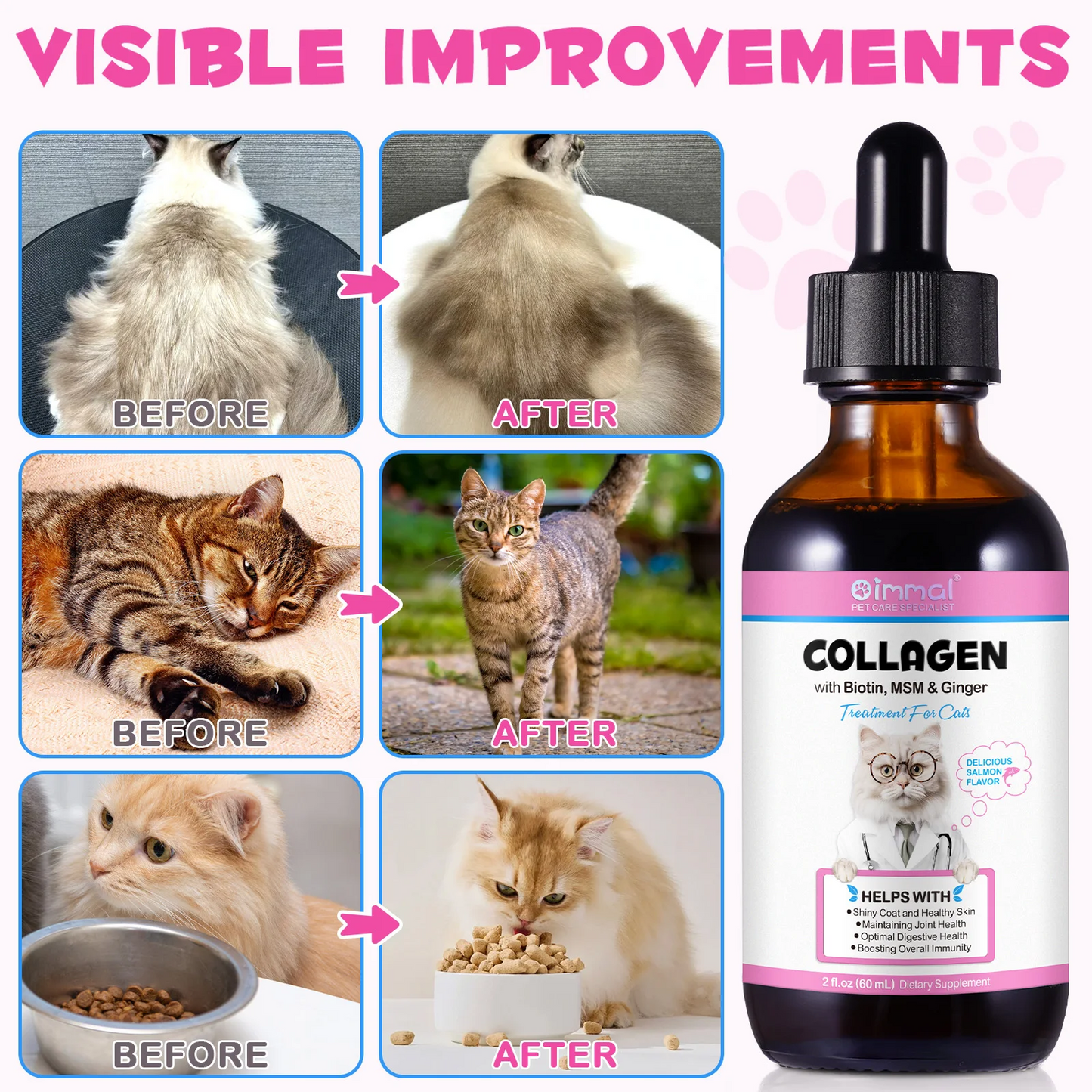 Immal® - Collagen Drops For Cats