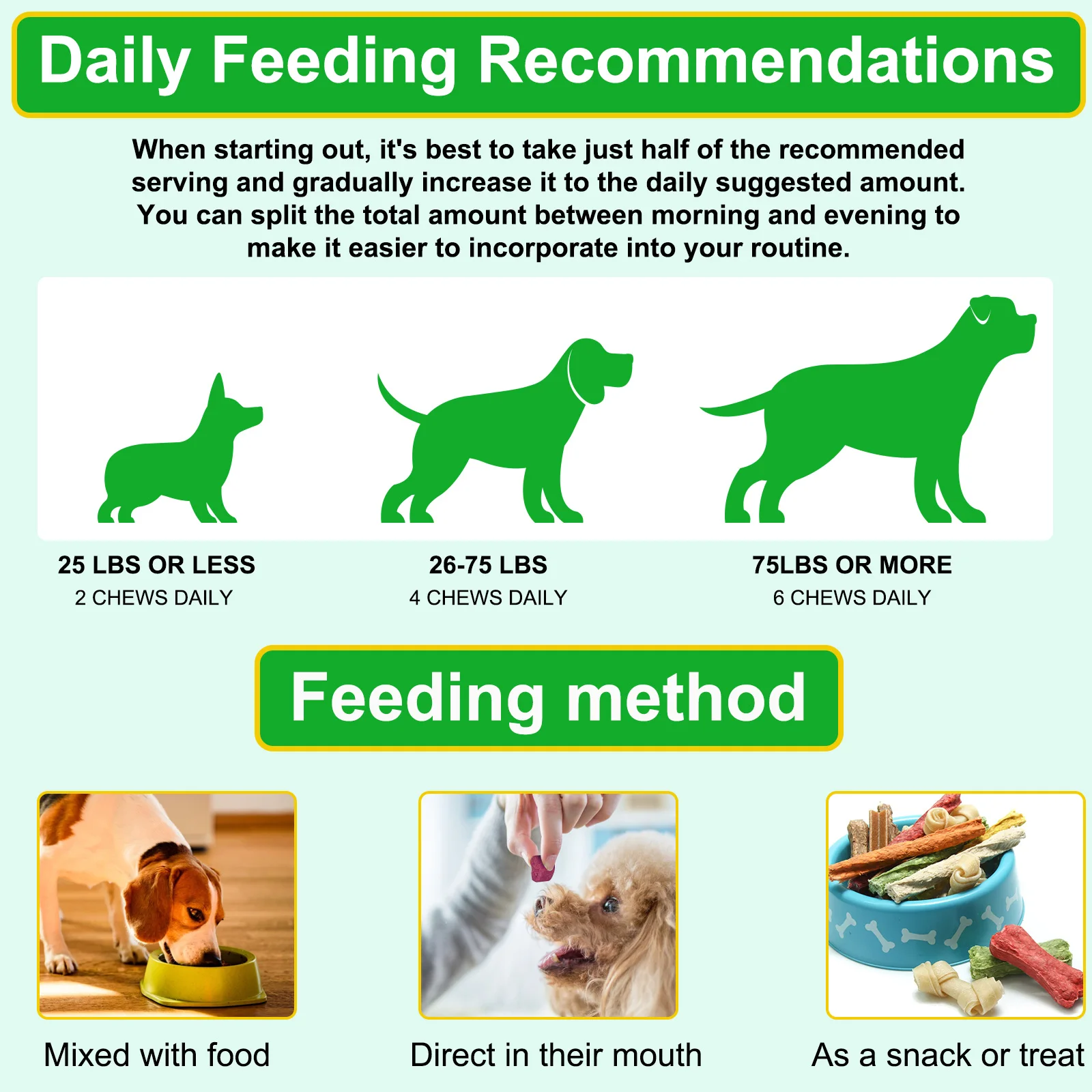 Oimmal® - Flea & Tick Prevention Soft Chews for Dogs