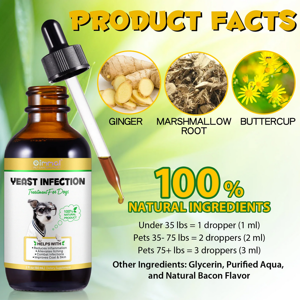 Oimmal® - Yeast Infection Drops For Dogs