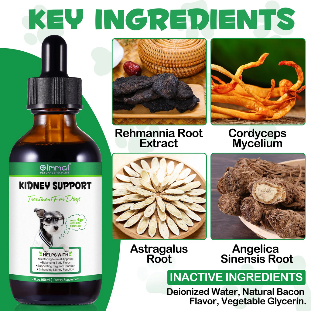 Oimmal® - Kidney Support Drops For Dogs