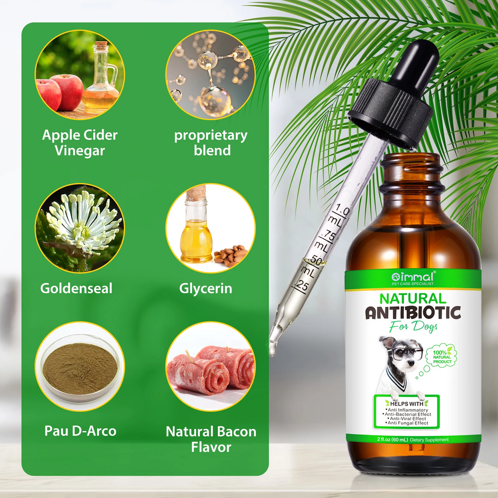 Oimmal® - Natural Antibiotic Drops For Dogs