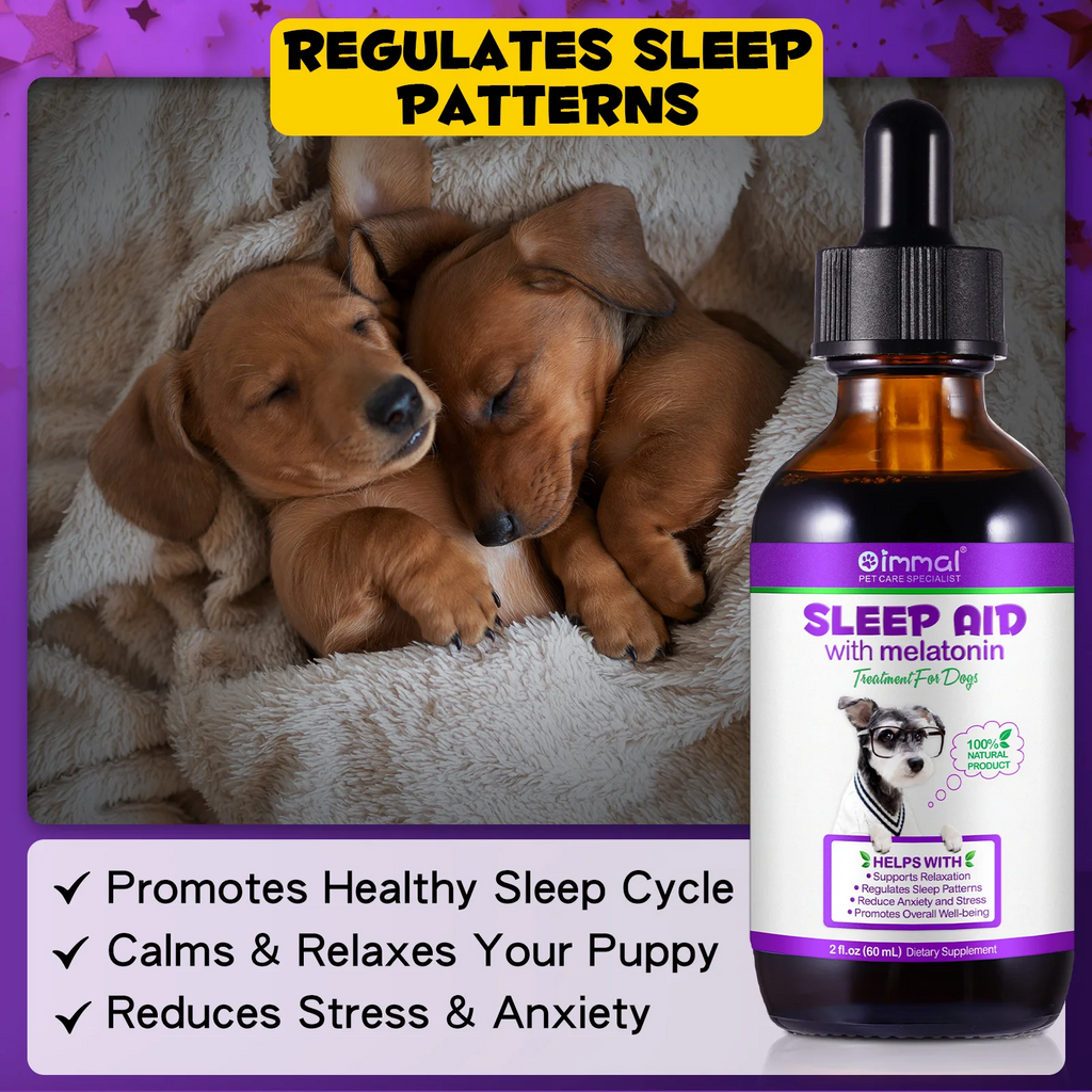 Oimmal® - Sleep Aid Drops For Dogs