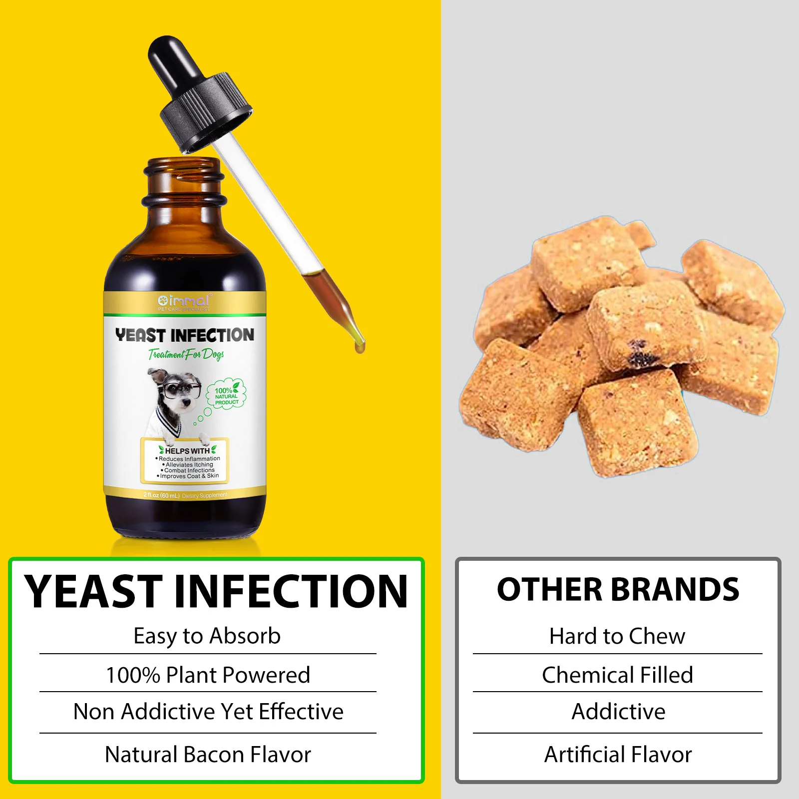 Oimmal® - Yeast Infection Drops For Dogs