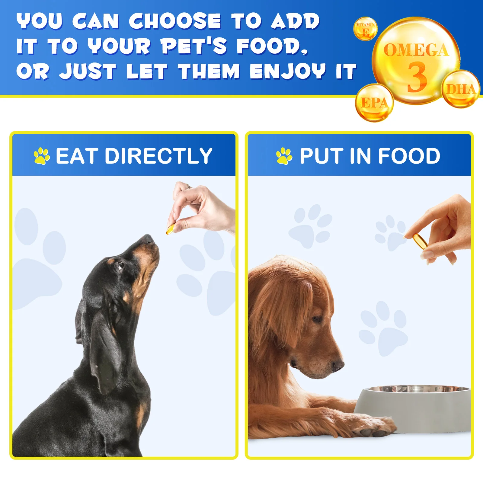 Oimmal® - Omega-3 Fish Oil Soft Gels for Pets