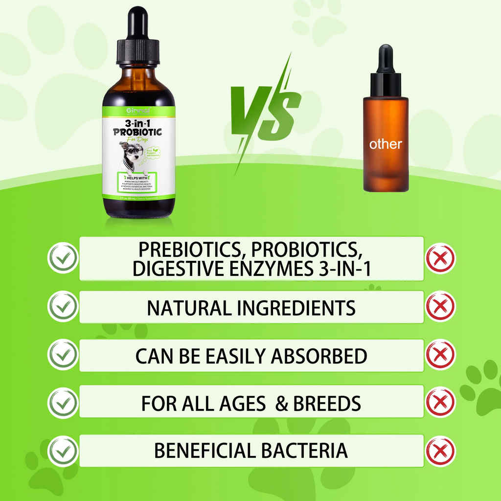Oimmal® - 3-in-1 Probiotic Drops for Dogs