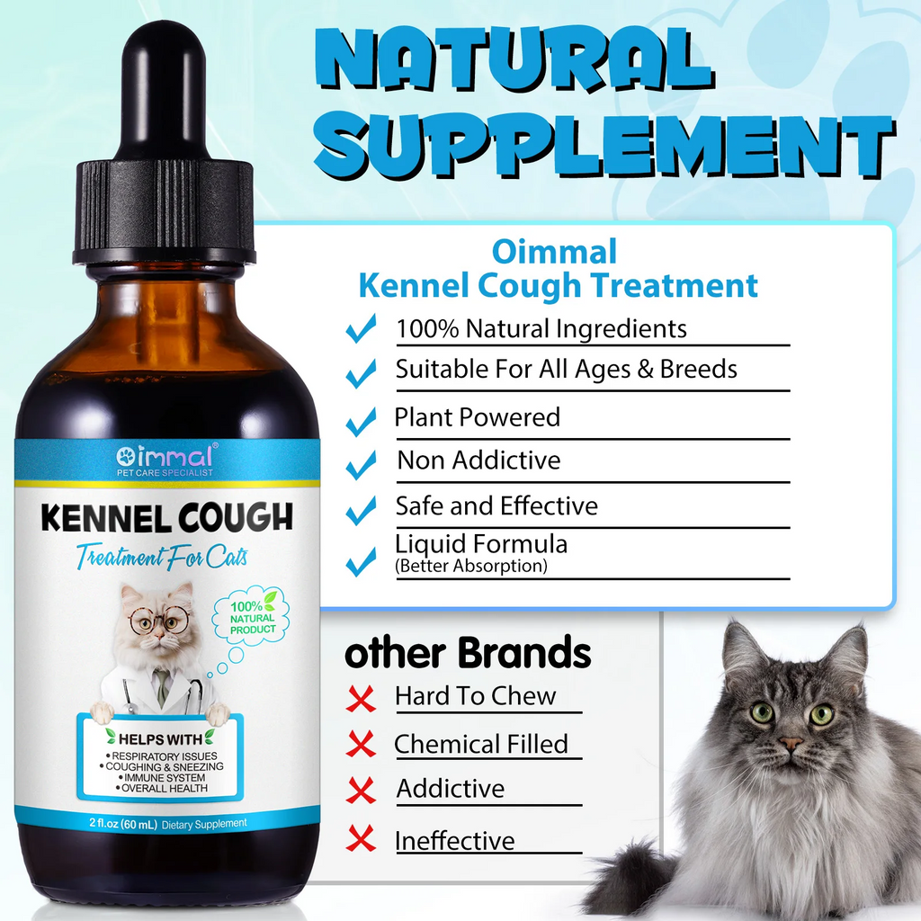 Oimmal® - Kennel Cough Drops For Cats