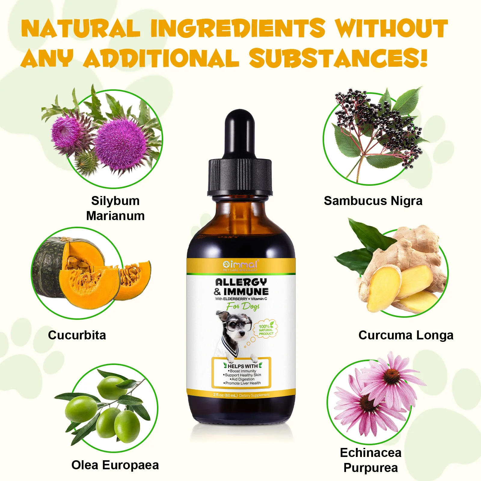 Oimmal® - Allergy & Immune Drops for Dogs