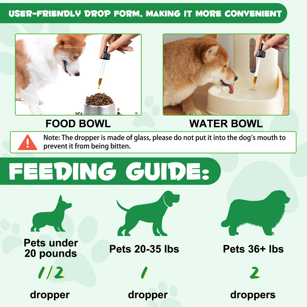 Oimmal® - Herbal De-Wormer Drops for Dogs