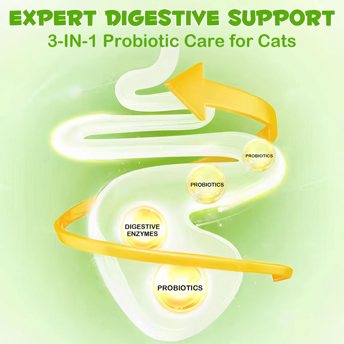 Immal® - 3-in-1 Probiotic Drops for Cats