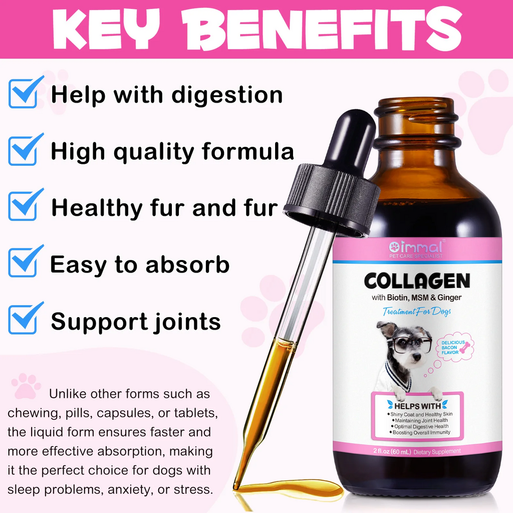 Oimmal® - Collagen Drops for Dogs