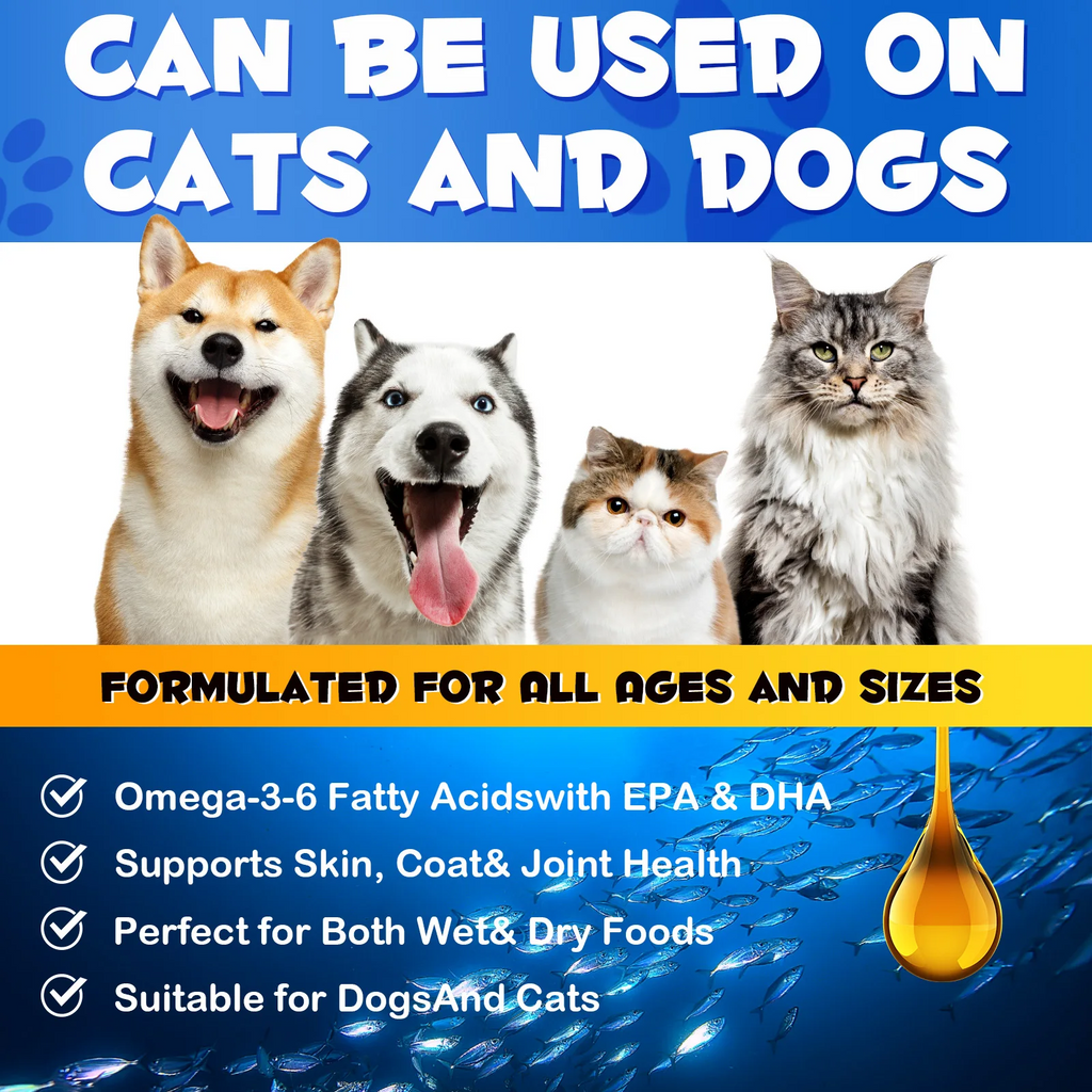 Oimmal® - Omega-3 Fish Oil Soft Gels for Pets