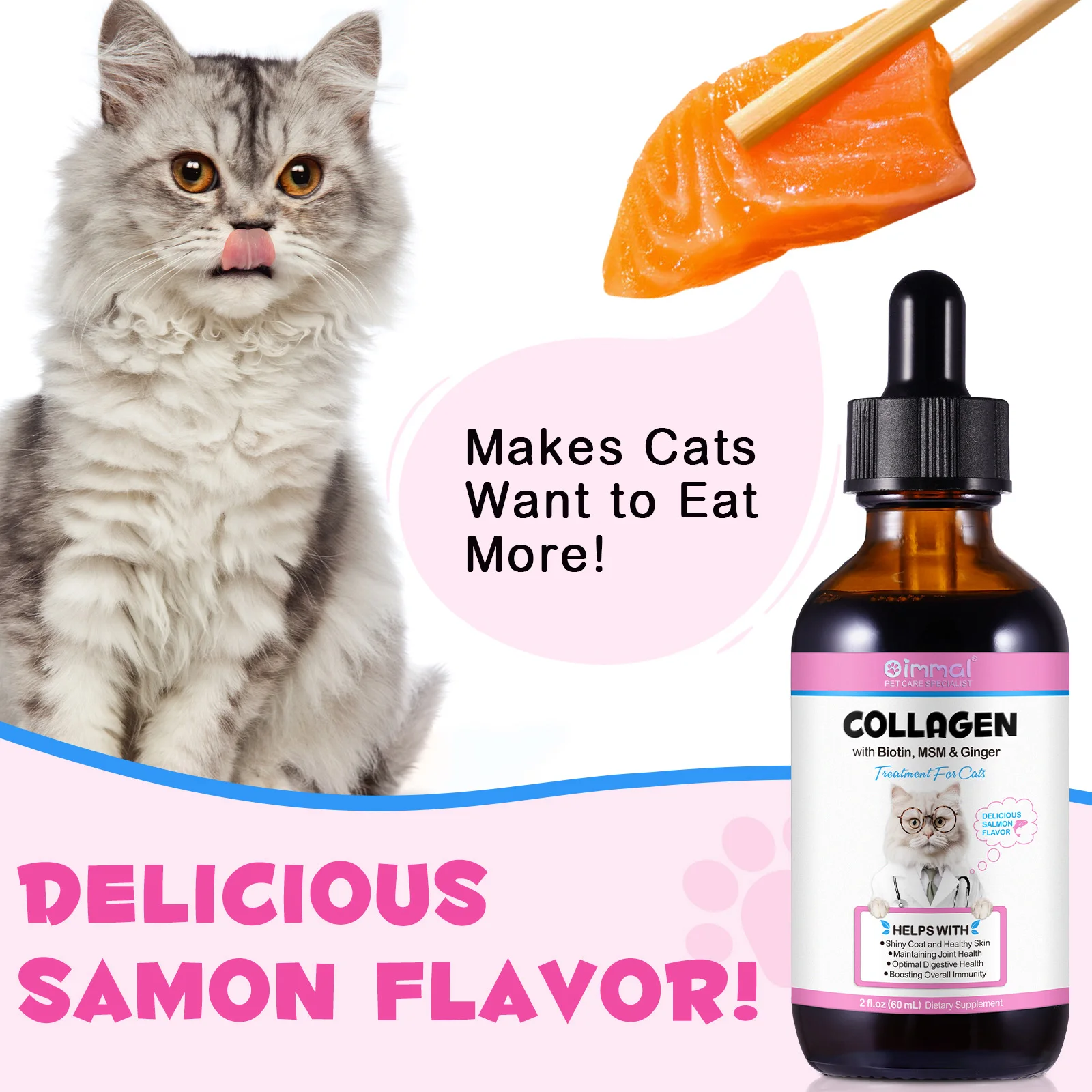 Oimmal® - Collagen Drops For Cats