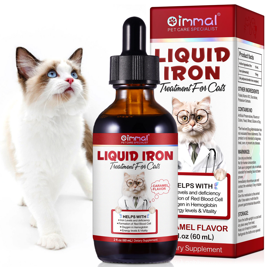 Oimmal® - Liquid Iron Drops for Cats