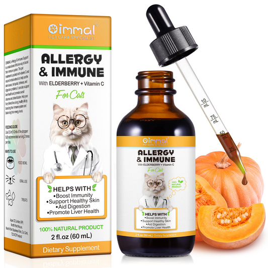 Immal® - Allergy & Immune Drops for Cats