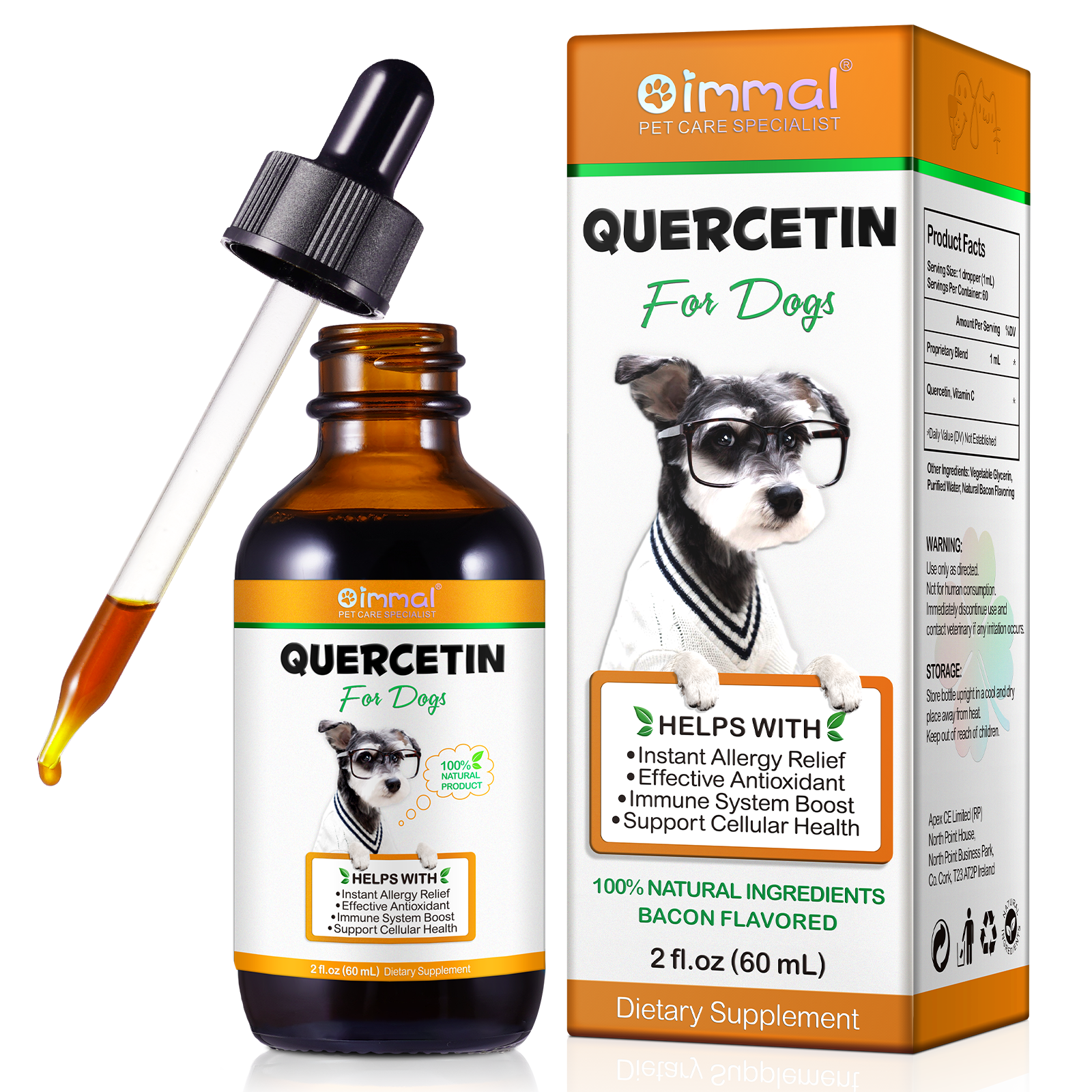 Oimmal® - Quercetin Drops For Dogs