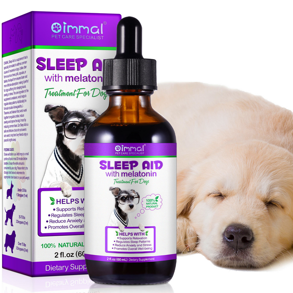 Oimmal® - Sleep Aid Drops For Dogs