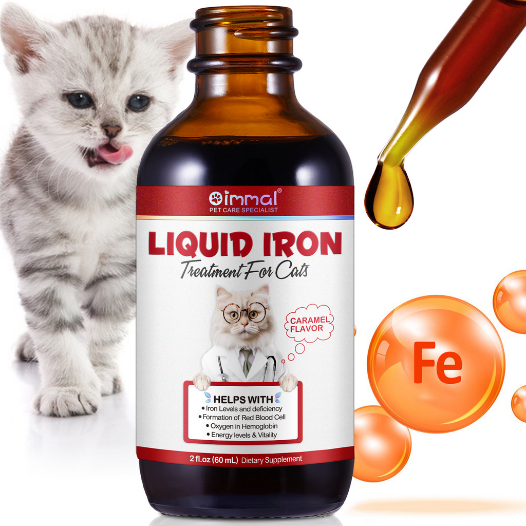 Oimmal® - Liquid Iron Drops for Cats