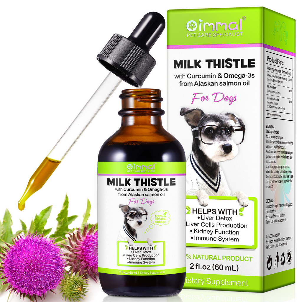 Oimmal® - Milk Thistle Drops For Dogs