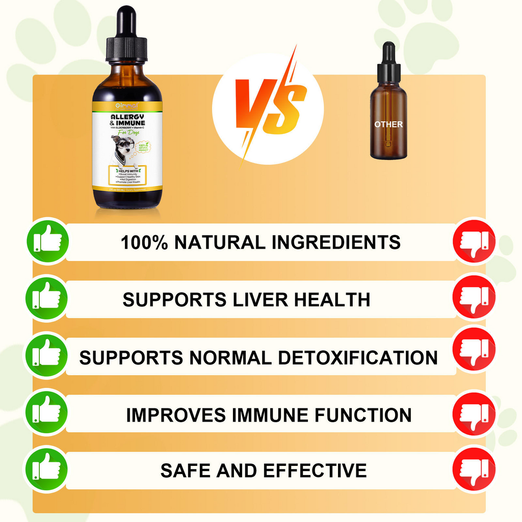 Oimmal® - Allergy & Immune Drops for Dogs