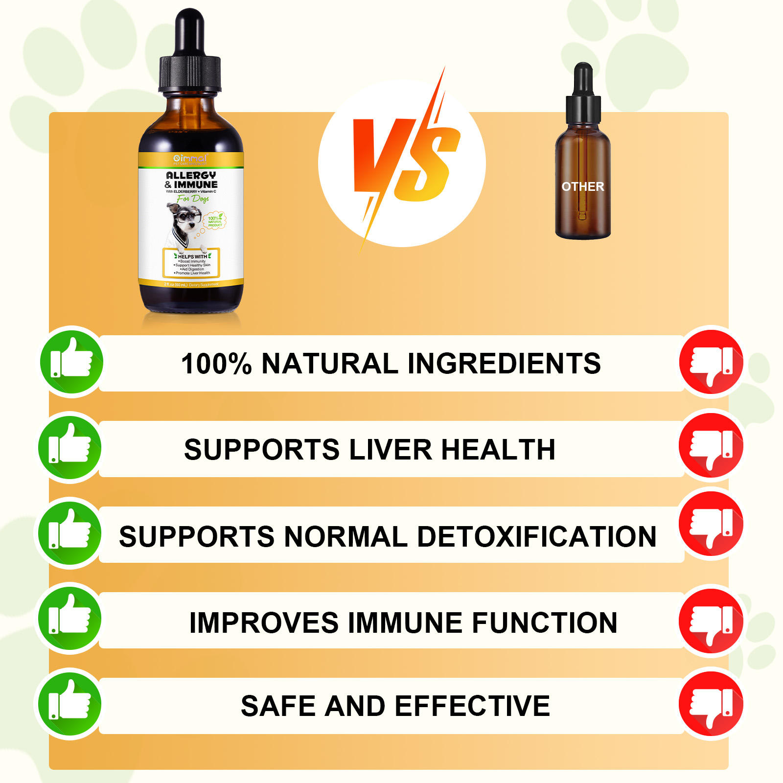 Oimmal® - Allergy & Immune Drops for Dogs