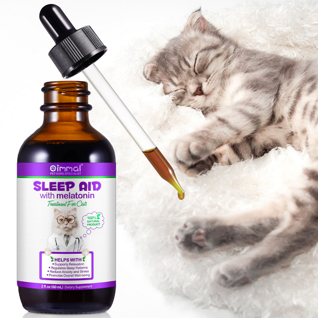 Oimmal® - Sleep Aid Drops For Cats