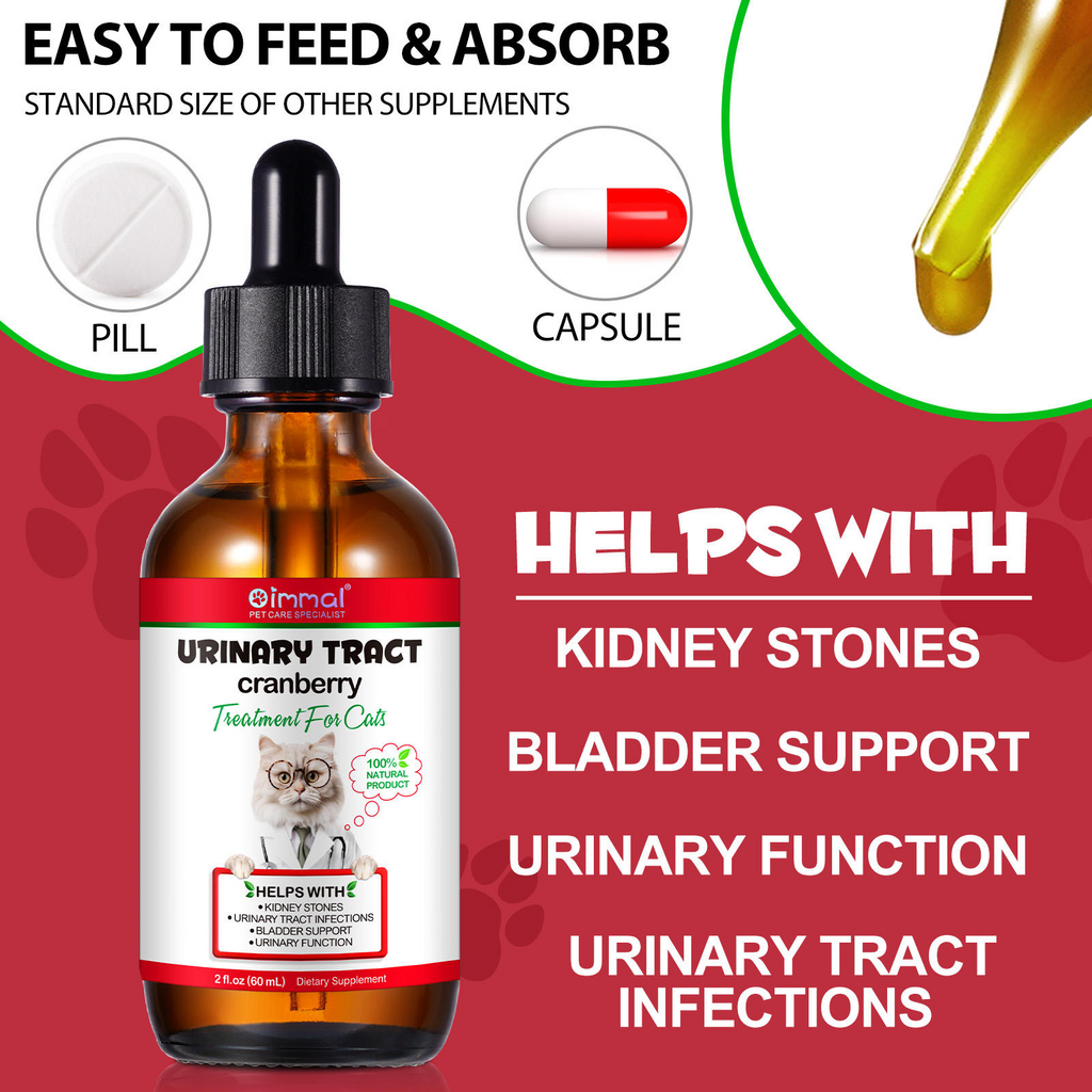 Oimmal® - Urinary Tract Care Drops For Cats