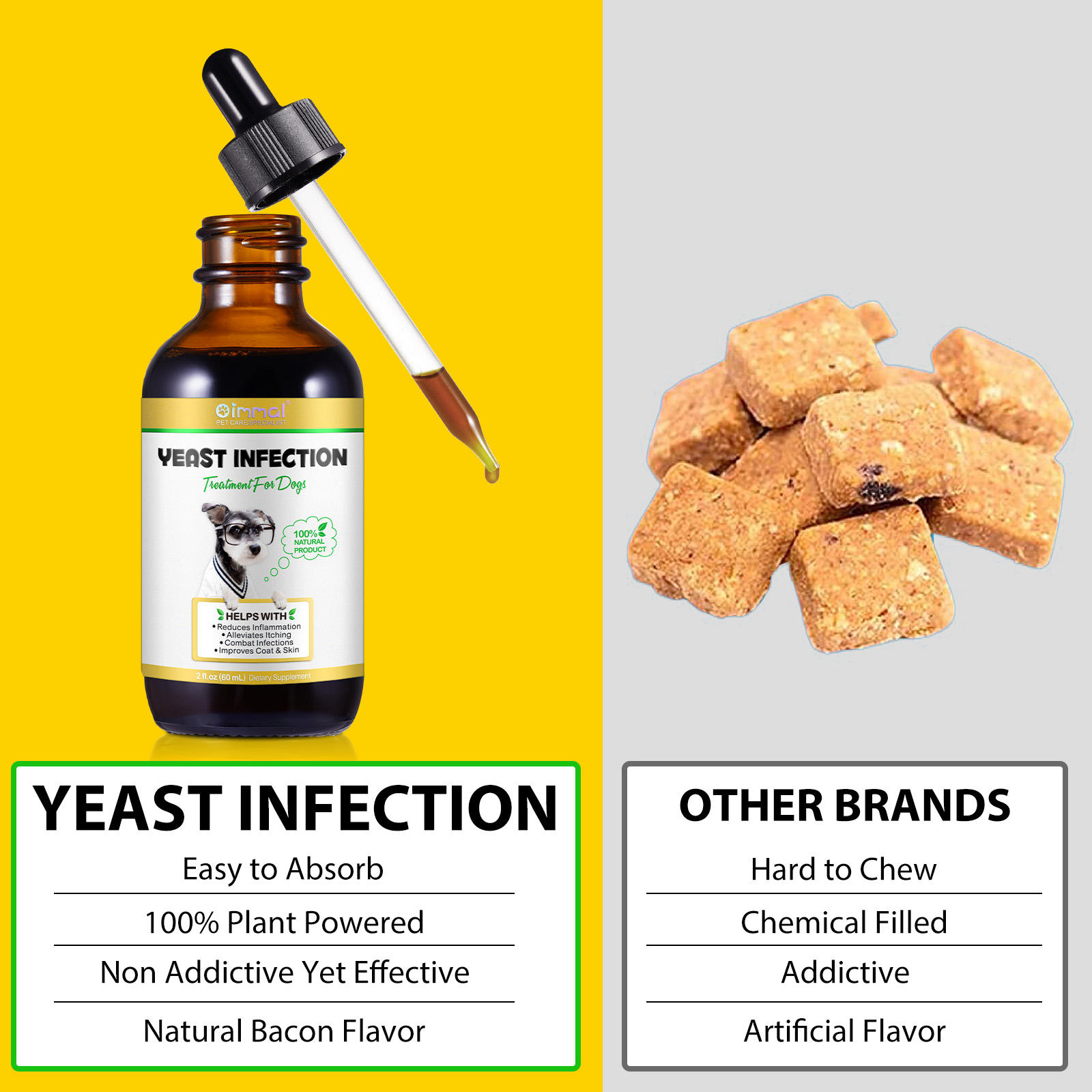 Oimmal® - Yeast Infection Drops For Dogs