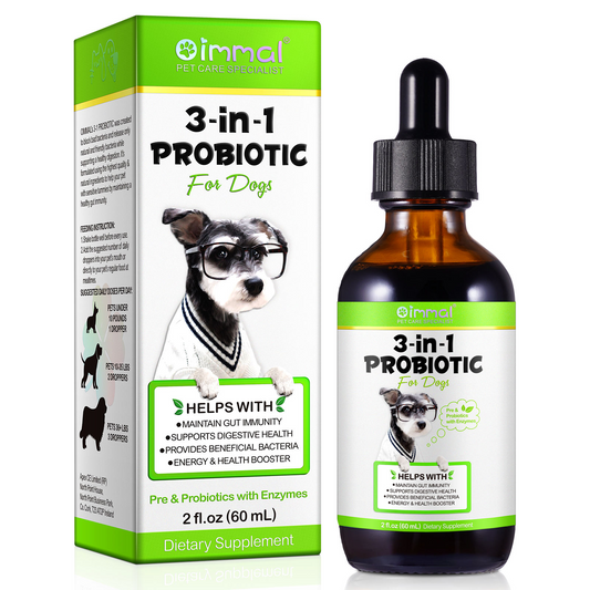Immal® - 3-in-1 Probiotic Drops for Dogs