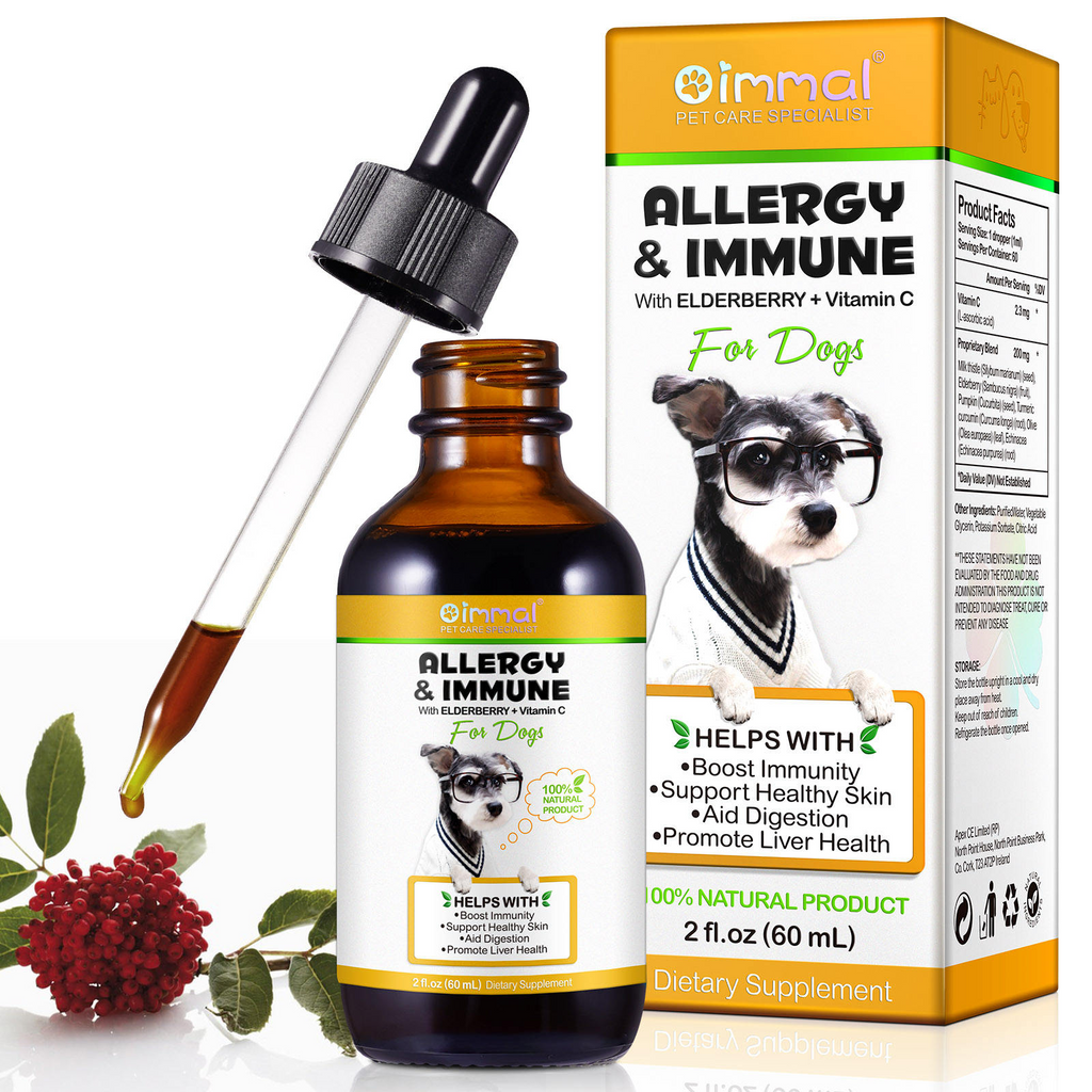 Oimmal® - Allergy & Immune Drops for Dogs