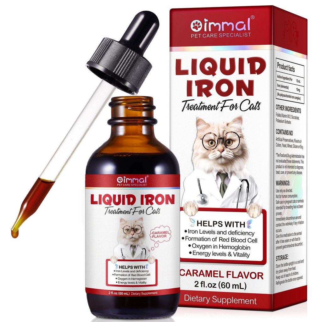 Oimmal® - Liquid Iron Drops for Cats