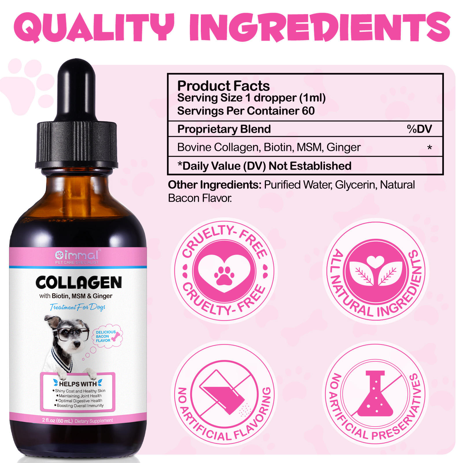 Oimmal® - Collagen Drops for Dogs